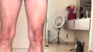 Goddess Bella Rae Mercilessly Busting Balls of Her Slave!