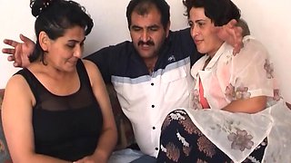 Sahin K Pounds Two Turkish Housewives in Threesome