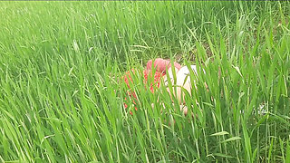 The Village's Desi Sister-in-law Is Yearning for Sex in the Outdoor Open Field.