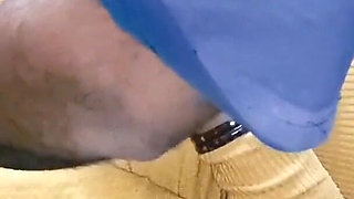 Newly Married Bride Has Sex with Her Husband, Close up of Hard Fucking in Missionary Position