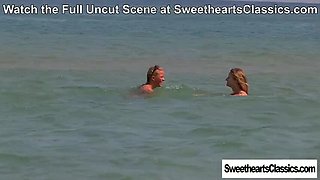 Hot Lesbian Teens Sunny & July Fuck on Beach - Outdoor Sex in HD