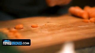 Her Stepbrother Already Got a Taste of Her Pussy, Now It's Her Stepdad's Turn