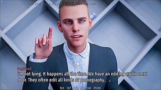 Future Money Mans Boyfriend Gets Caught by Shocked Girlfriend Pounding Secretary Chicks Mouth in Office During