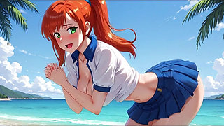 Adult Gwen Tennyson Erotic Teasing 3D Animation Compilation Beautiful Redhead in Iconic Outfit Provocative Scenes