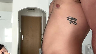 Standing Fuck and Huge Cumshot for Gina Gerson Part 2