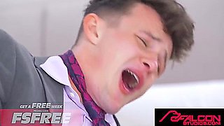 Grant Ducatis Suit Torn Open & Ass Destroyed By John Brachalli