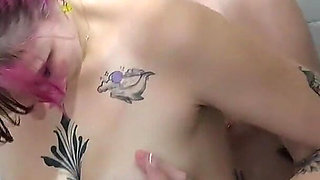 Two Hot White Girls Making Out