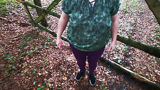 Naked Tits in the Woods Have to Be Punished