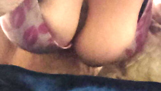 She's Sucking and Fucking the Real Fucking Machine What a Cumshot in Between