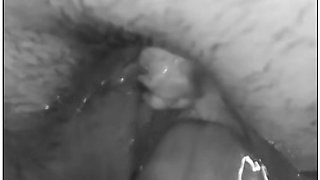 B&w Pov Of Super Wet And Greedy Milf Pussy Thirsty For A Cock