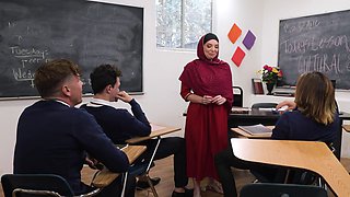 Kikis massive melons get ganged up on in a raunchy reality bash