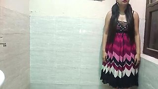 Desi Step Dad Punishes Young 18 Year Old Step Daughter for Smoking Alone