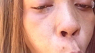 Face Fetish, Lip Ferish, Extreme Close-up Countdown to Cum...