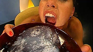 Swallow Olympics Hot Cum Challenge with Slutty Babes