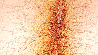 Hairy Butt of a 5-month Pregnant Woman