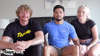 Bisexual Piledriver Fuck. Hot Muscle Blonde Jock.