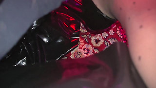 Antyhose & Latex Skirt That’s All You Get to See - Mistress Julia