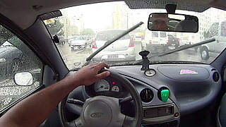 Friends Gave a Ride to a Girl with Acne and Filled Her Orthodontic Braces with Semen