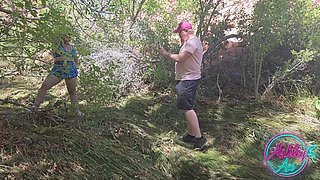 Behind the Scenes Photo Shoot - Ashley at Ash Creek Spring