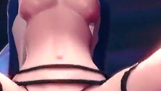 Furina Rides Aether Cowgirl Position Genshin Impact 60 Fps POV Raw Vaginal Bikini 3D Focalors