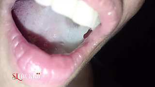 Young Sri Lankan Babe Sucks Cock and Swallows Every Drop