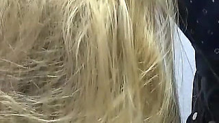 He Uses My Mouth Like a Cunt. Blonde MILF Fucked Hard and Deep in the Throat and Cum on Her Tits.