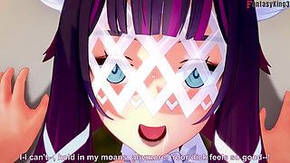 Columbina Blowjob - Genshin Impact