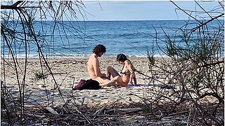 Beach Sex - Hot And Passionate - Squirting: 7.40, 13.25 Video Shot With My New Telephoto Lens With Brisen Lestrange