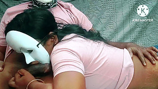 Horny Step Sister Unable to Control Her Lust and Blow Her Step Brother Then Let Him Fuck - Tamil Audio with Real Loud Moaning