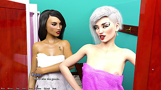 Quinn & Camila Ep1 Bathroom Threesome: Camila Sucks Dan’s Cock, Quinn Watches Then Dan Rails Camila’s Soft Juicy Ass