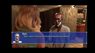 The office wife #12 - Dixon playes with Stacy's pussy while she was trying out a gym outfit