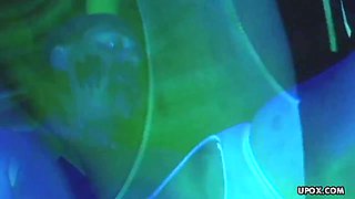 Anna Nova, A Blonde Milf, Fucks A White And Black Cock