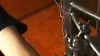 Humiliating dildo penetrated