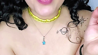 Eddie Queens Ft. Babyluna939 - Princess Belle Smoking Fetish, Smoke Blowjob and Facial Finish Part 2