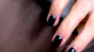 Alexa Creed Is Tearing off Her Nylon Pantyhose! Watch Her Destroy Her Nylons and Get Teased by the View!