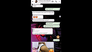 Hot Chat with My Teacher to Pass Her Course - Nati Sweet - Natasha Caseros