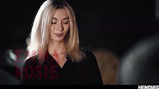 Emma Rosie Bound and Throated
