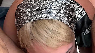 Chubby Granny Rough Destroyed by Five Big Dicks