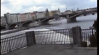She Is Stunning Blonde From Germany Lady Who Likes to Pee in the Public