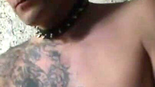 Blonde girl wax play humiliating