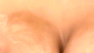 Katie Getting Freaky with a Bottle of Oil