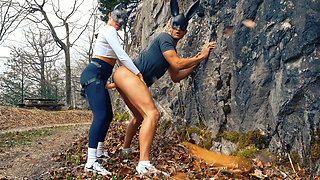Mia Fucked Her Toy Boy Outdoor in the Nature!
