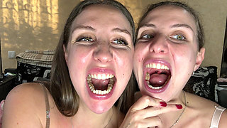 Raw Chew Bite Swallow Tease POV