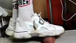 chinese sneaker cock trampling Asian Femdom