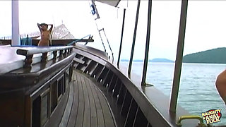 Latina Babe with Small Tits Interrupted by a Hung Dude Who Fucks Her Small Ass