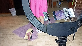 College Girl Gets Her Pussy Fucked with Rc Car