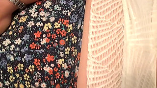 Big bouncing natural tits