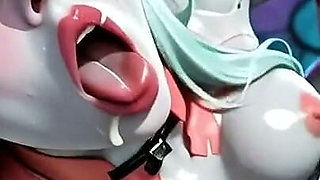 Robot Sex Slave Fucked Hard - Futuristic Android Creampie