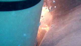 Underwater Cheating Fuck! Horny Hotwife at the Pool