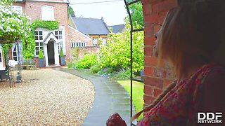 Brits Gone Wild: Gardener Fucks Busty Maid in Bedroom